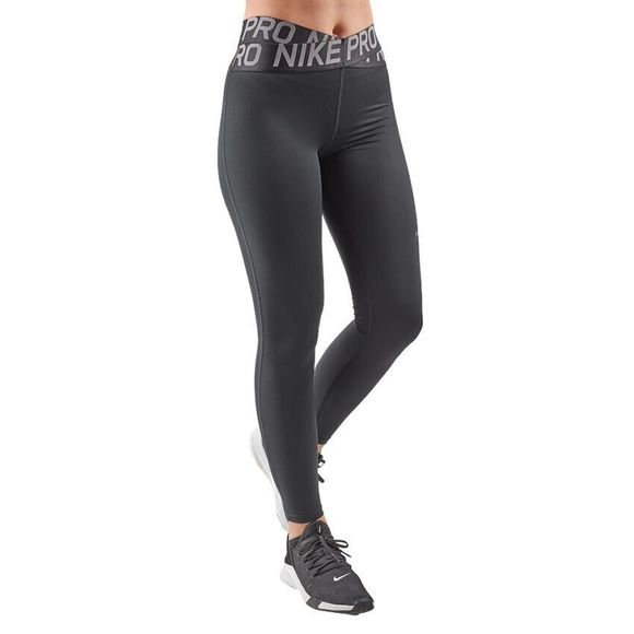 Nike Pro BV9264-010 Women's Sz Small Black Intertwist Tight Fit Training Tights - Picture 1 of 10